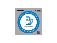 Струна D'ADDARIO PL0095 Plain Steel 0095